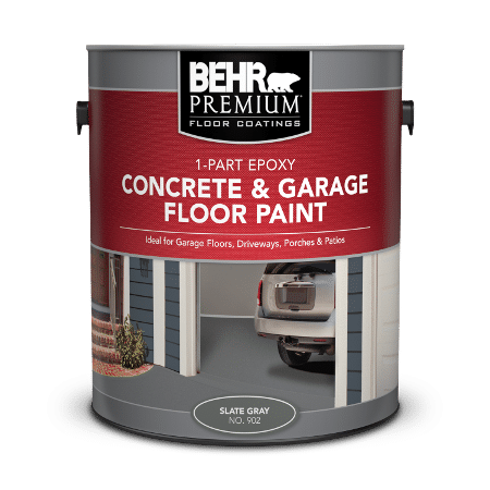 BEHR PREMIUM® 1-Part Epoxy Concrete & Garage Floor Paint