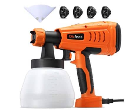 Dicfoes 700W High Power HVLP Home Spray Gun Review