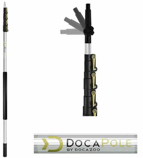 DocaPole 6-24 Foot Multi-Purpose Telescopic Extension Pole