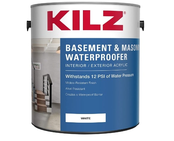 KILZ Interior/Exterior Basement and Masonry Waterproofing Paint 