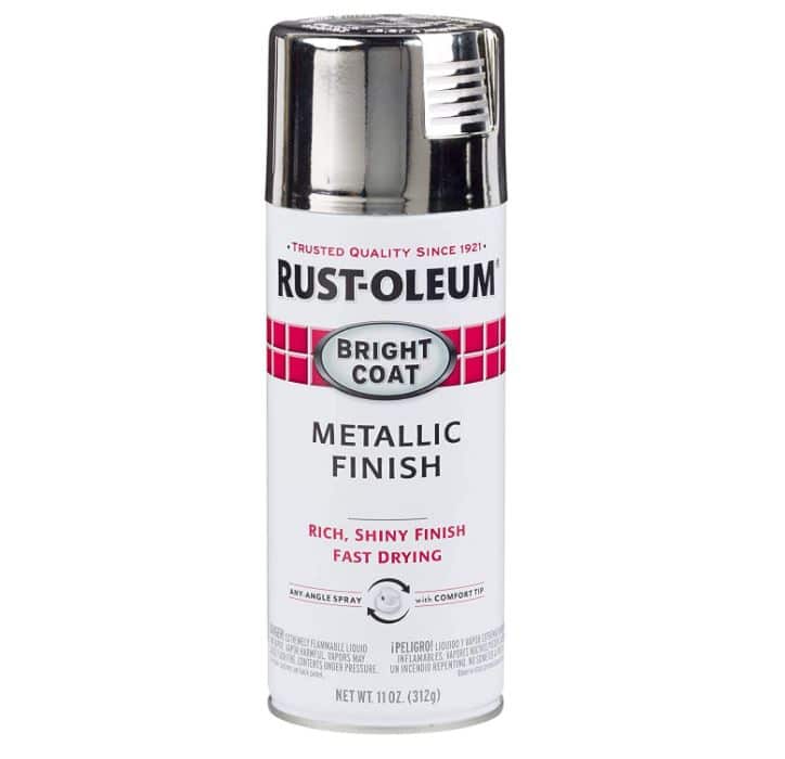 Rust-Oleum 7718830 Chrome Metallic Spray Paint