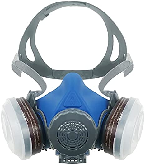 SYINE Half Face Reusable Respirator Spray Paint Gas Mask Respiratory Protection