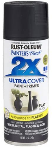 Rust-Oleum Painters Touch 2X Ultra Cover Primer, Flat Black