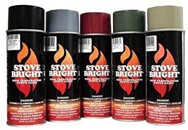 FORREST Hi-Temperature 1200 deg. Stove and Fireplace Paint
