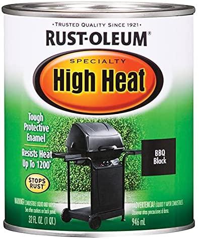 Rust-Oleum 7778502 High Brush On Paint Heat Protective Enamel