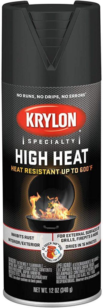 Krylon K01707077 High Heat Spray Paint