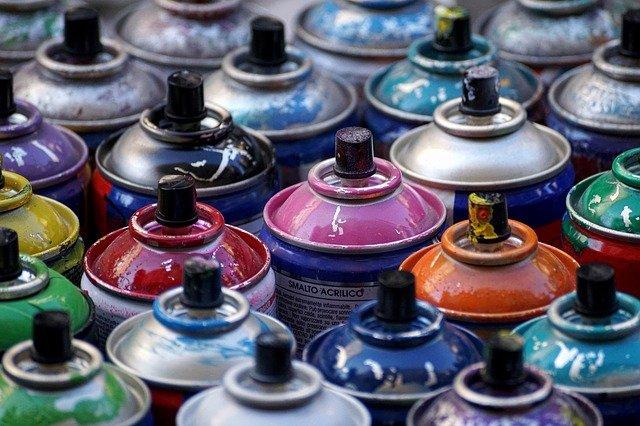 What are oil-based spray paints?