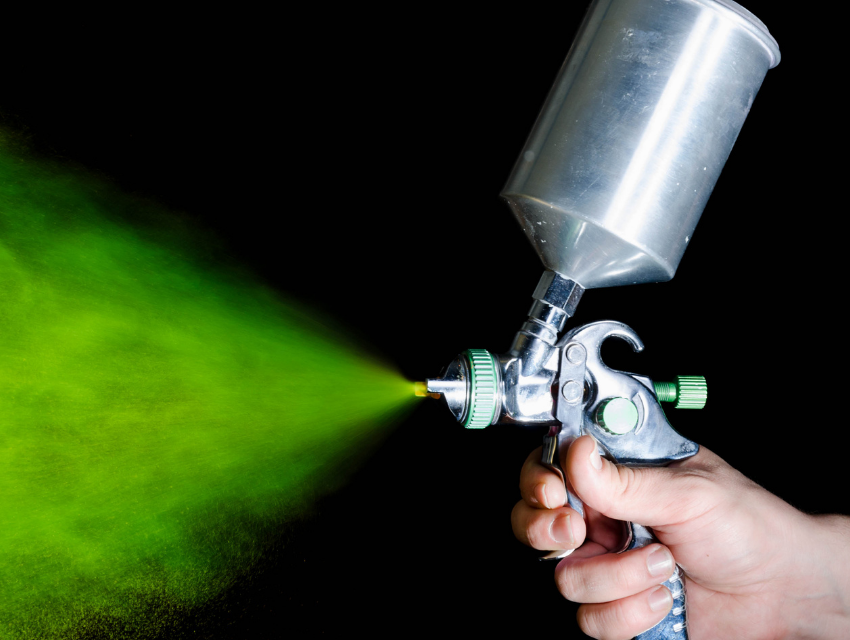 Low CFM Spray Gun vs. High CFM Spray Gun