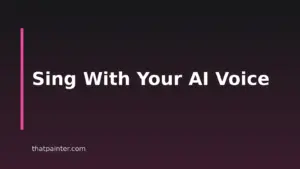 How to Make a Song With Your Own Voice Using AI