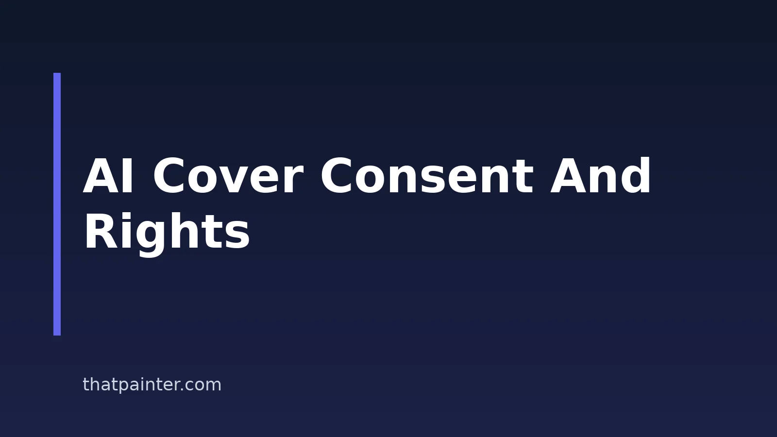 AI Cover Song Ethics: Consent, Rights, And A Safer Workflow