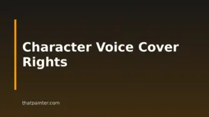How to Create AI Covers With Character Voices: Rights and Terms