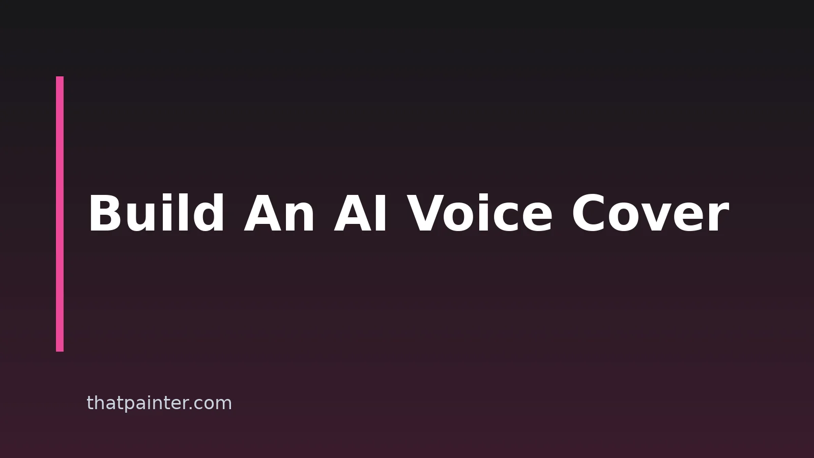 How to Create AI Voice Covers for Digital Art Projects